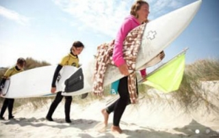 Escuela de surf en Bretaña 